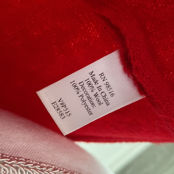 Coldwater Creek red wool vest ruffle detail Christmas holiday winter layer small - Picture 8 of 16
